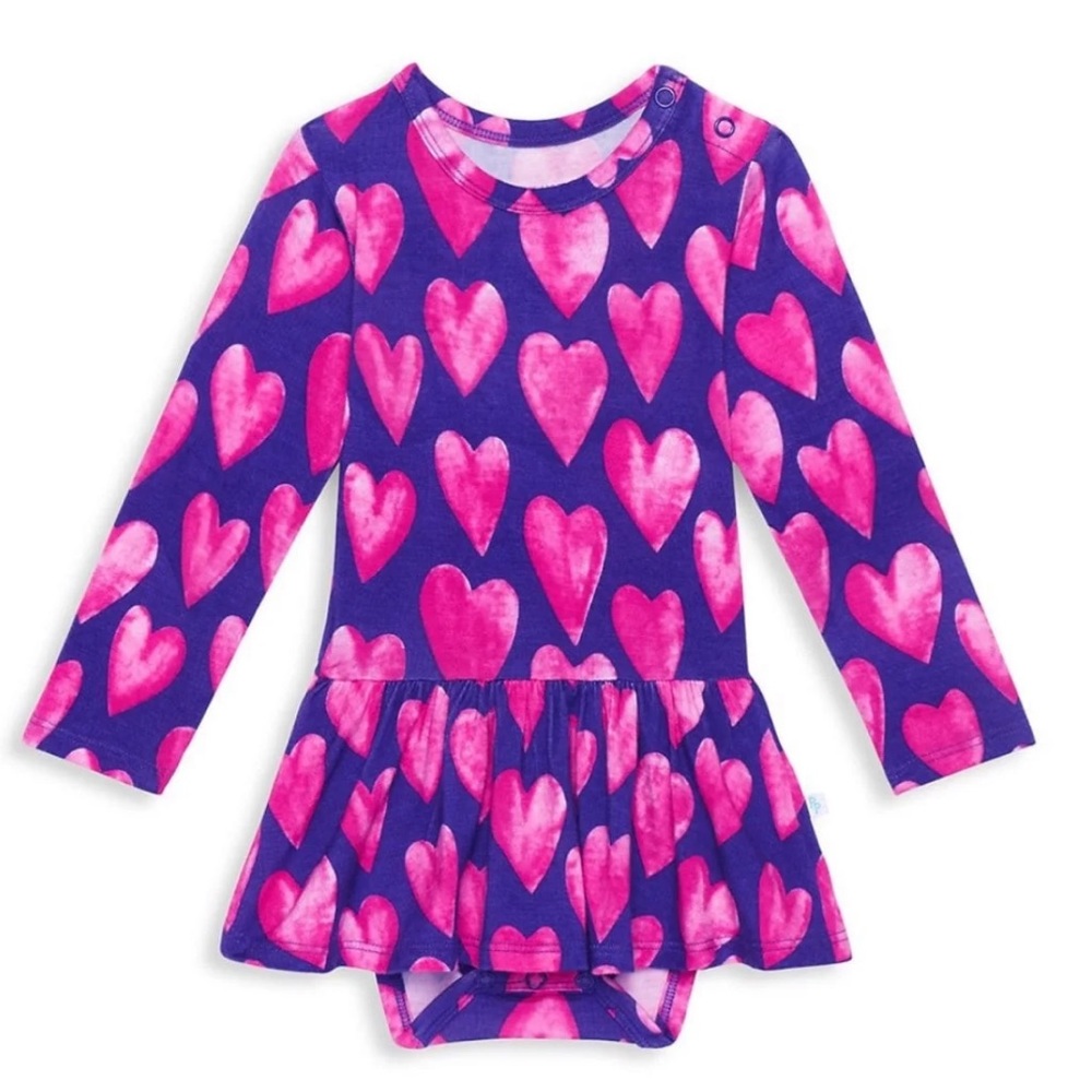 POSH PEANUT NWT Linet Bodysuit Twirl 6-12M